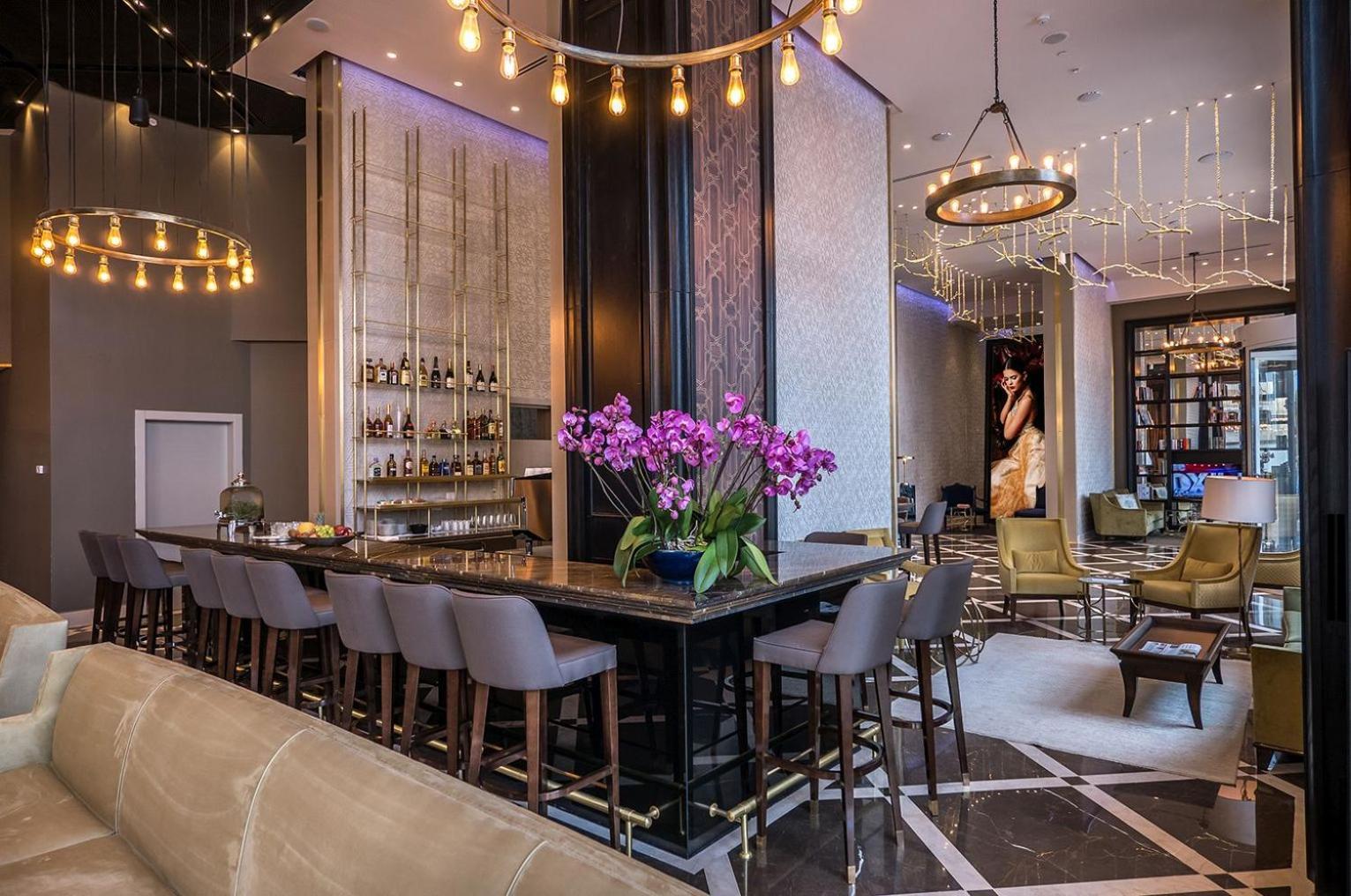 David Tower Hotel Netanya By Prima Hotels - 16 Years Plus Esterno foto The bar at the hotel