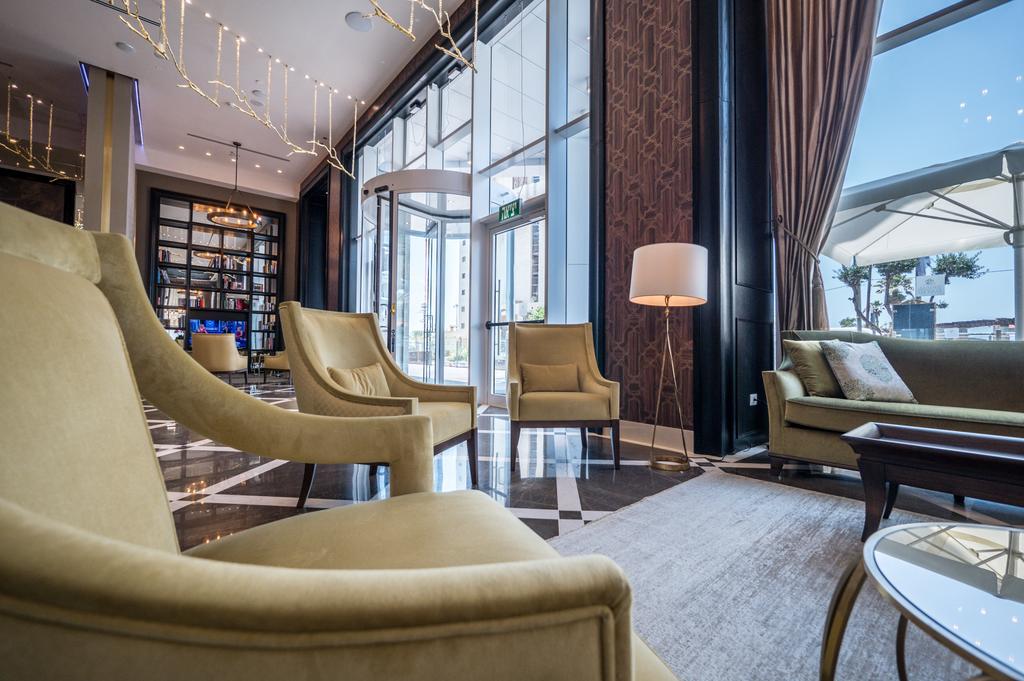 David Tower Hotel Netanya By Prima Hotels - 16 Years Plus Esterno foto Lobby