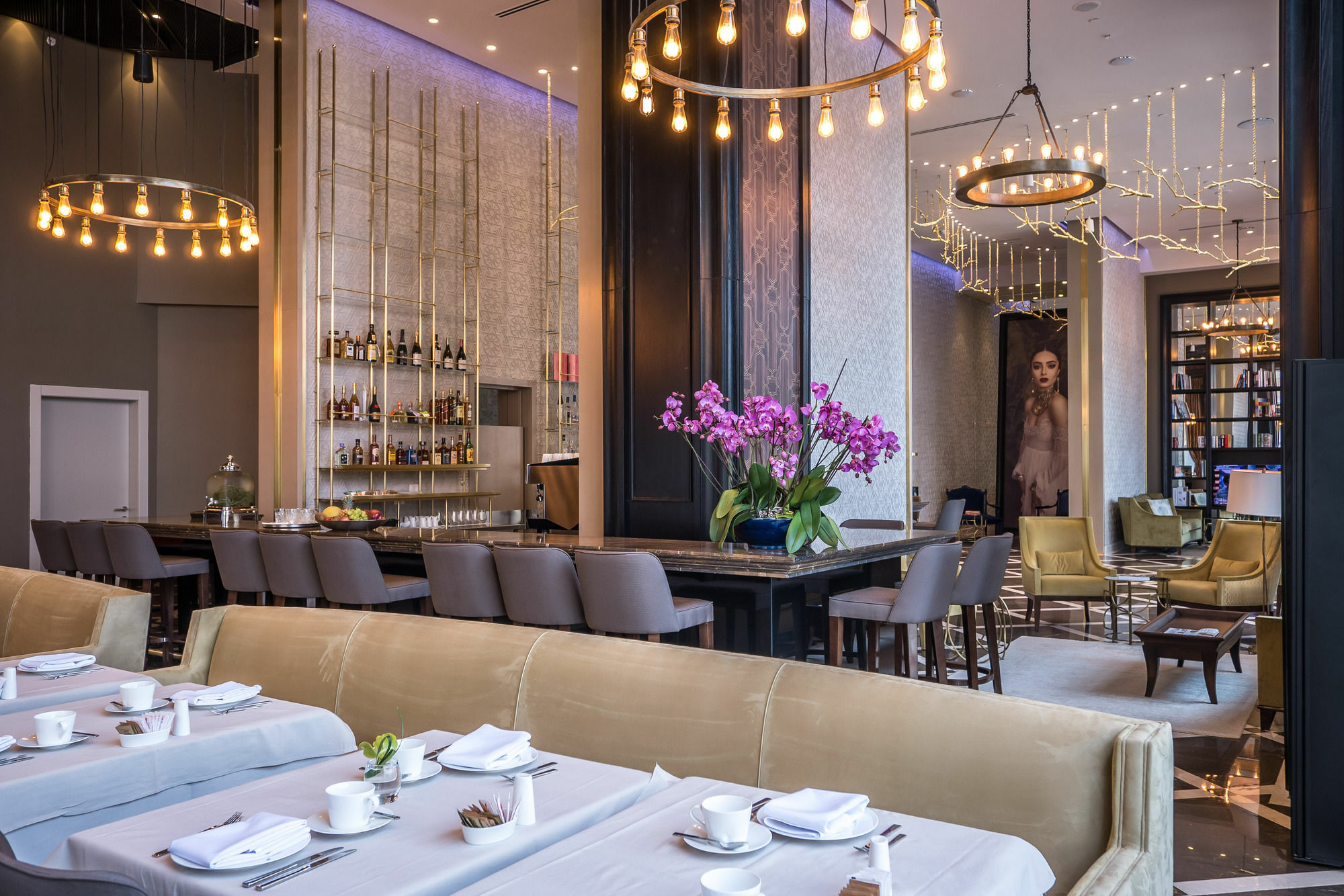 David Tower Hotel Netanya By Prima Hotels - 16 Years Plus Esterno foto The interior of the restaurant